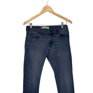 Levi's 511 Slim Fit Boys Jeans Size 16 Reg Denim Blue Kids Casual 28x28 Straight